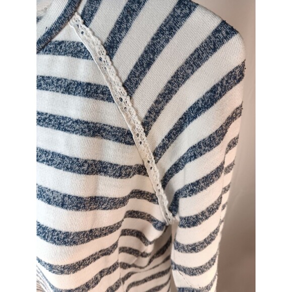 Red Camel Womens Small Blue/White Striped Pullover Sweater Medium W064 - Picture 8 of 8